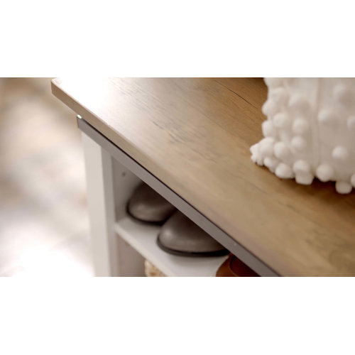 Gracie Oaks Kosjo Shoe Storage Bench & Reviews Wayfair